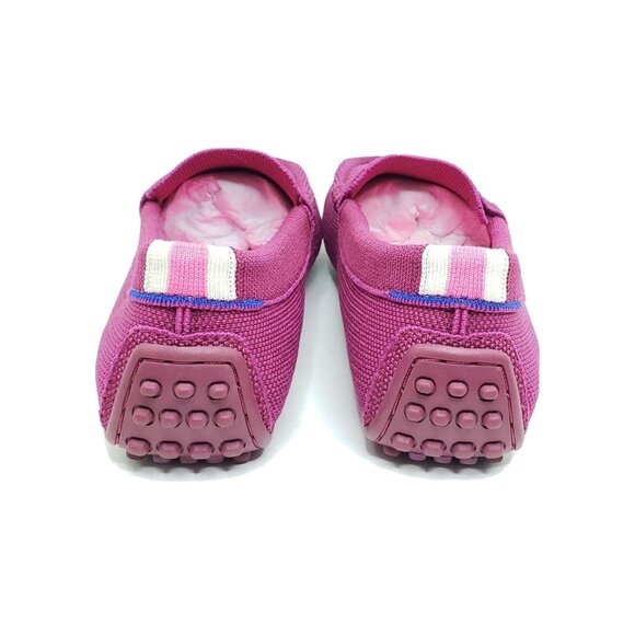 Rothys The Driver Knit Loafers Womens Fuschia Pink Recycled Shoes Size US 6 - Picture 6 of 13